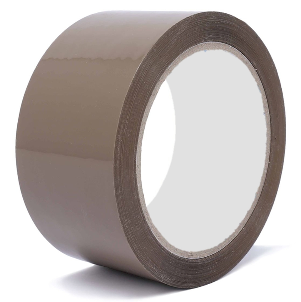 Bild von Packband - braun - 50mm breit - 66 Meter auf der Rolle (VPE=36 Pkg. (36))